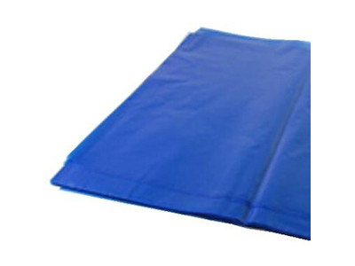 Plastark 390x590mm 40my LDPE Blå