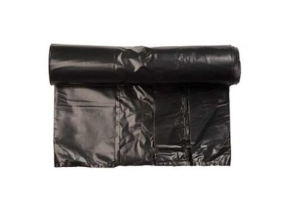 Sæk Med Snoreluk 100ltr B700xL1010mm 55my Strong Sort