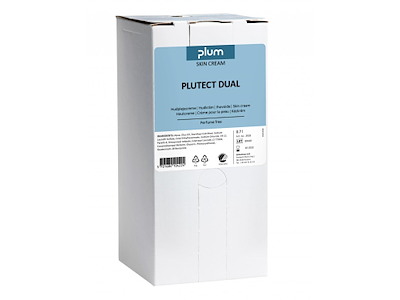 Hudcreme Plutect Dual 700ml Svanemærket uden Parfume Bag-in-box til før arbejde