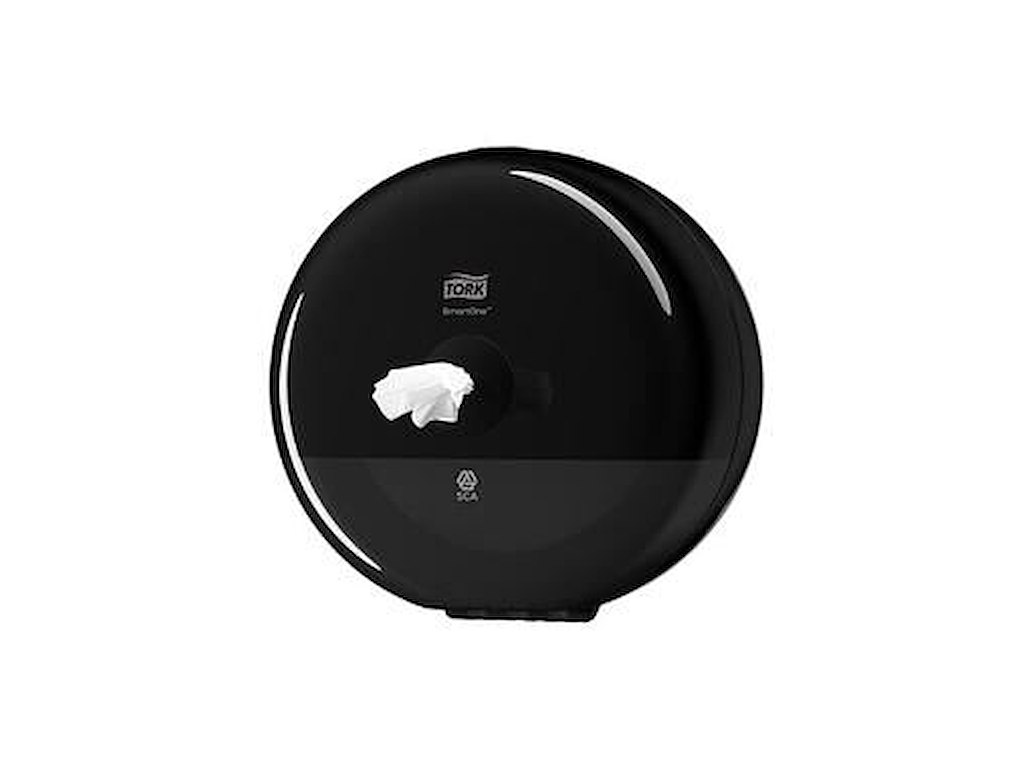 Dispenser Tork toiletpapir SmartOne T9 sort plast