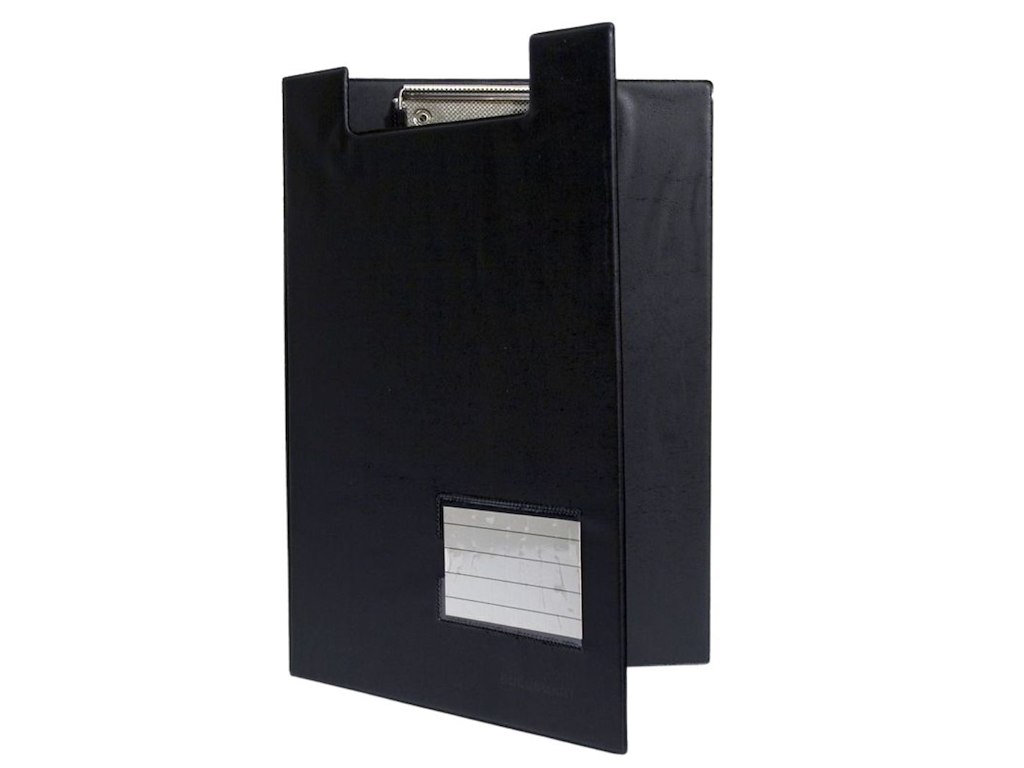 Clipboard A4 Med Forside Sort