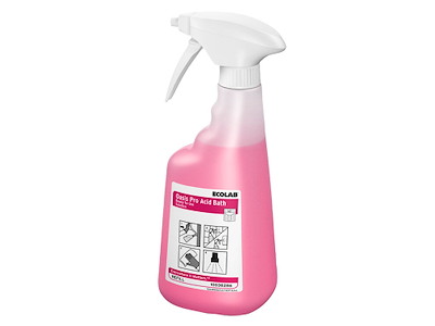 Flaske Tom Skum 650ml med Tryk uden Hoved Klar til Oasis Pro Acid Bath