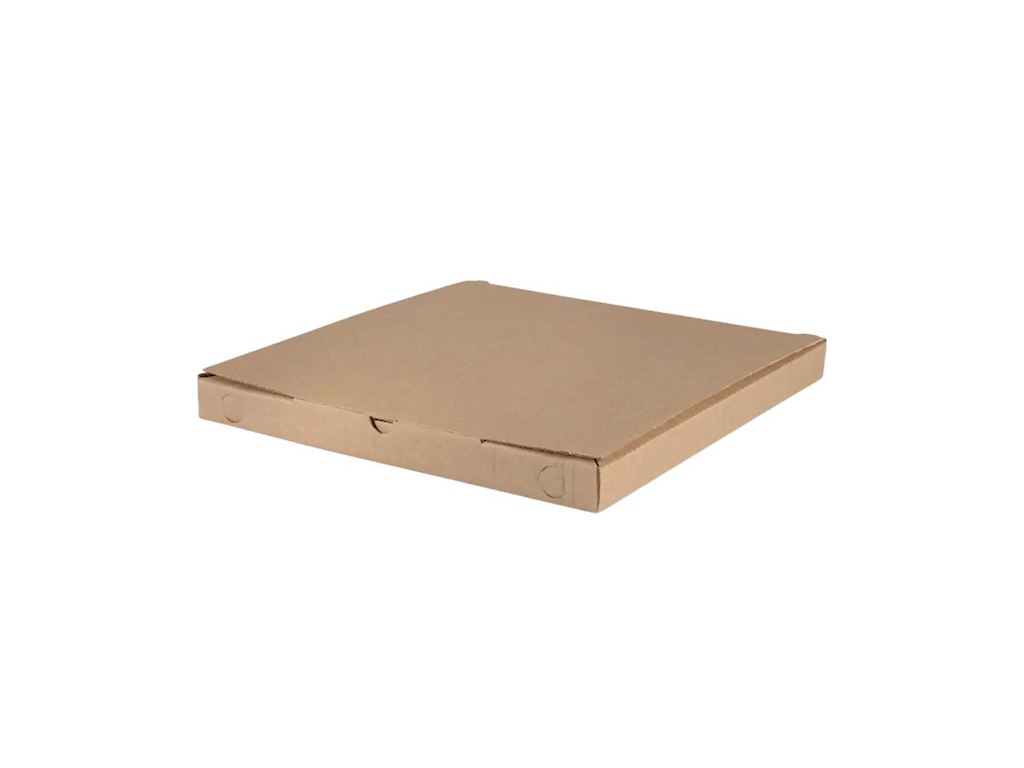 Pizza?ske 32x32x3 cm brun uden tryk neutral