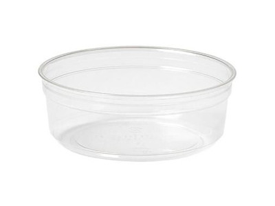 Bæger Crystal Deli 250 ml Ø116x44 mm Rund Kraftig RPET Klar