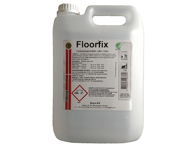 Vaskepleje uden voks Iduna Floorfix Svanemærket 5 kg