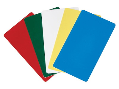 Etiket Cambro Flergangs L8,89xB5,08cm til termokasser