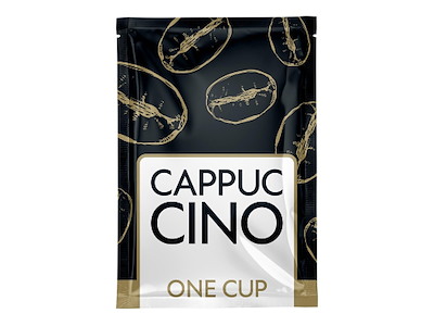 Kaffe Wonderful Cappuccino 12,5g/brev cremet frysetørret instant