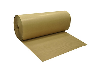 Bølgepap 100cm x70m Brun