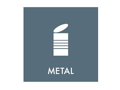 Piktogram L120xB120mm Metal