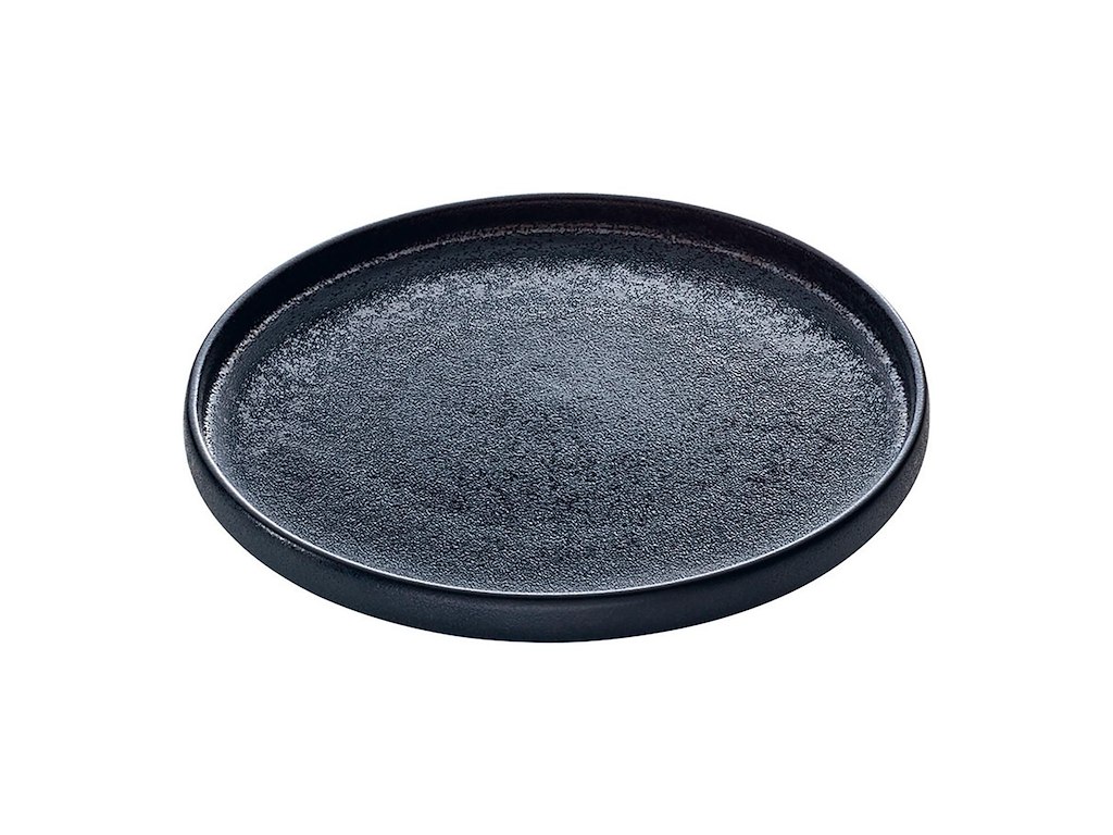 Tallerken Nara Ø27 cm Stentøj Sort