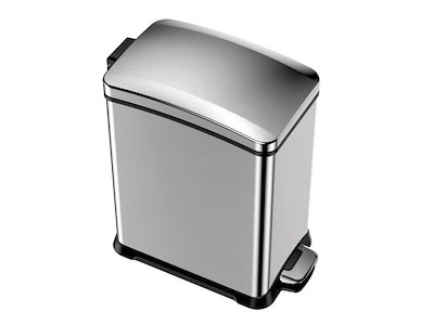 Pedalspand EKO Rejoice 15 ltr Stål Mat Med Soft Close Låg