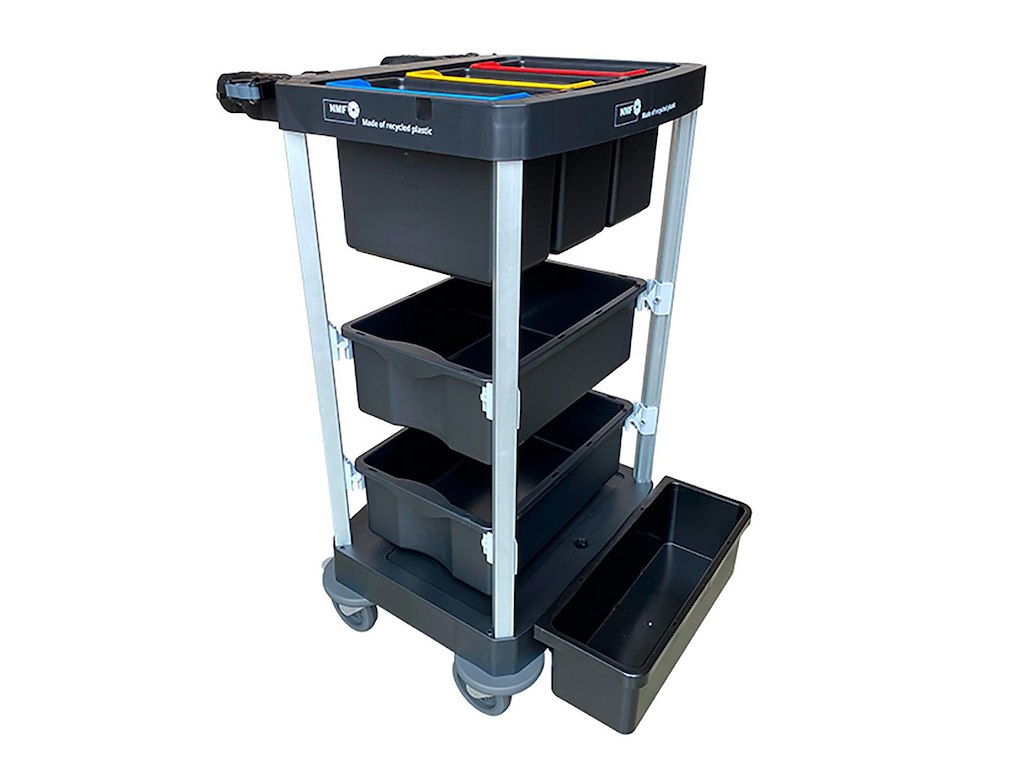 Rengøringsvogn Nordic Recycle trolley 2.0 Str.S åben model