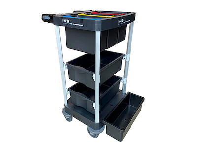 Rengøringsvogn Nordic Recycle trolley 2.0 Str.S åben model