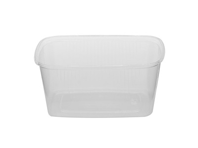 Salatbæger 250 ml 108x81x50 mm Rektangulær PP Klar