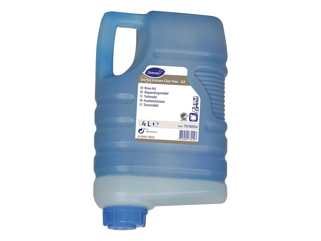 Maskinopvask Afspænding Suma Unison Clar Free A2 4ltr Ecolabel Blødt/Middel
