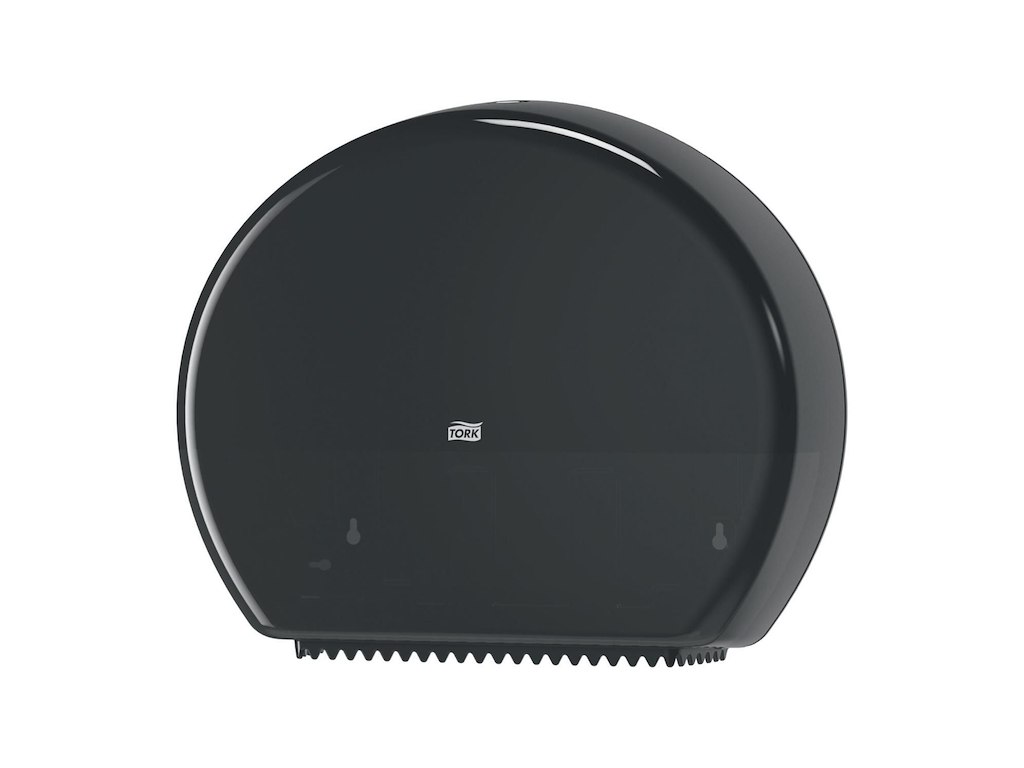 Dispenser Toiletpapir Tork T1 Jumbo Maxi Plast Sort