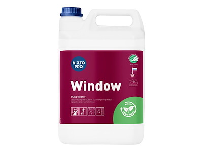 Glasrens Kiilto Pro Window Cleaner Svanemærket 5ltr