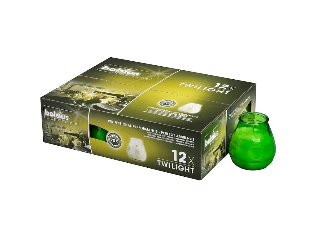 Lysbowle Twilight Brændetid 70 timer Lime