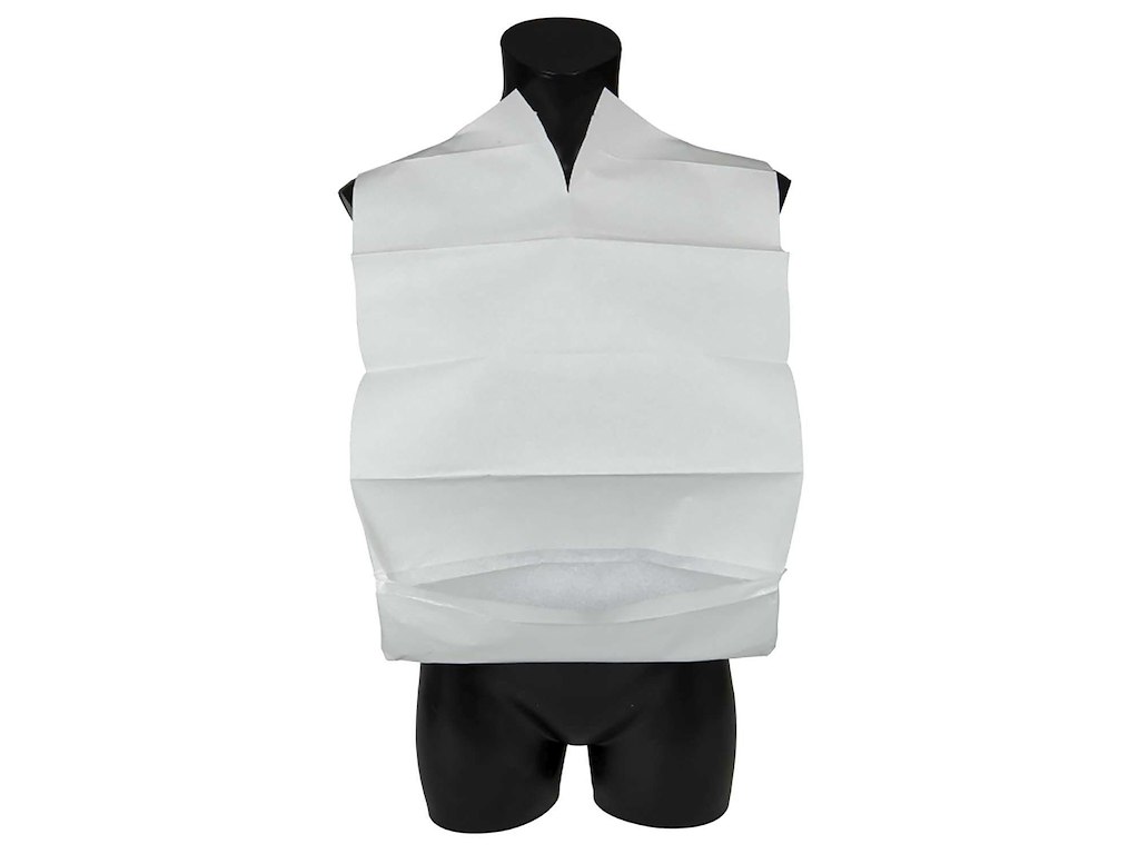 Spisestykke 38x60 cm 3-lag Varmelaminering Usteril Hvid