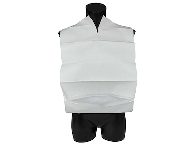 Spisestykke 38x60 cm 3-lag Varmelaminering Usteril Hvid