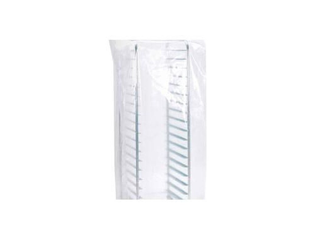 Stikvognshætte 670x600x1850 mm 120 my med Lynlås Plast til 1/1 GN stikvogn