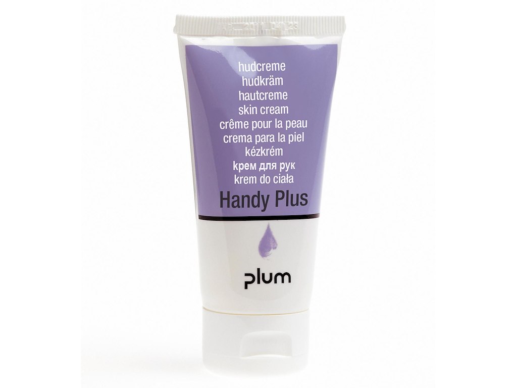 Hudcreme Handy Plus 50ml med Parfume Snaplåg 27% fedt til efter arbejde