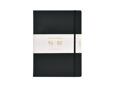 PU Notesbog A5 Blank Sort