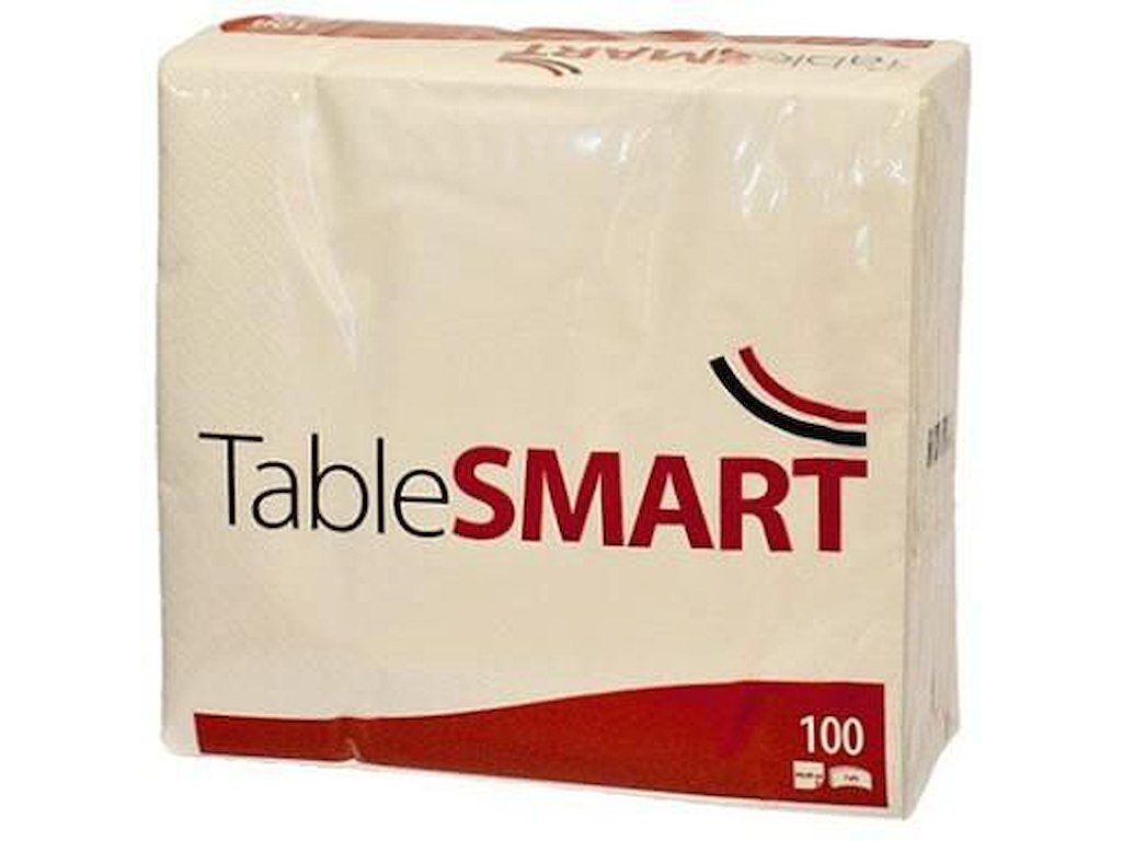 Serviet TableSMART 40x40cm 2-lag hvid