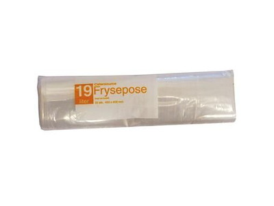 Frysepose Catersource 19 ltr 450x600 mm 38my med Skrivefelt LDPE