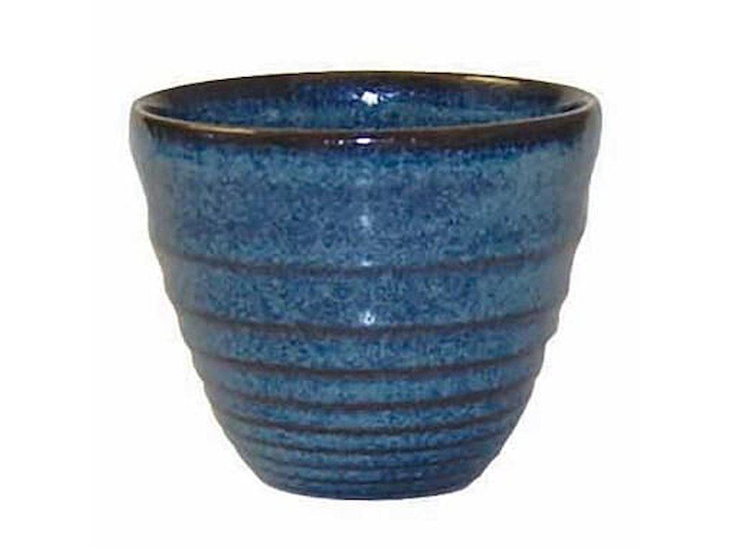 Skål Bit on the side Ripple 28 cl Ø9.5x8.3 cm Porcelæn Blå