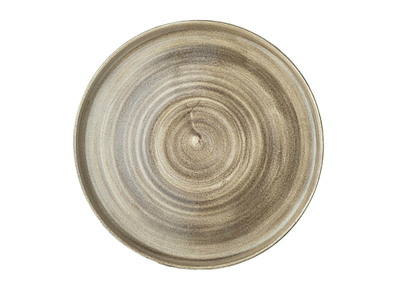 Tallerken Churchill Patina Ø26cm L26xB26xH2cm Porcelæn Taupe