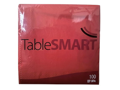 Serviet TableSMART 40x40cm 3-lag Bordeaux
