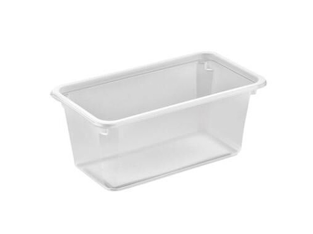 Plastbakke Kageboks K2182-1G 1-rum 895 ml 180x100x76 mm APET Klar