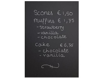 Skilt Securit Pris A4 med Hvid tuschpen