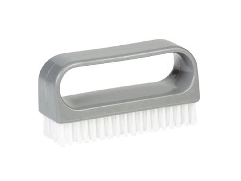 Neglebørste Vikan - Stiv med Greb (grå)
