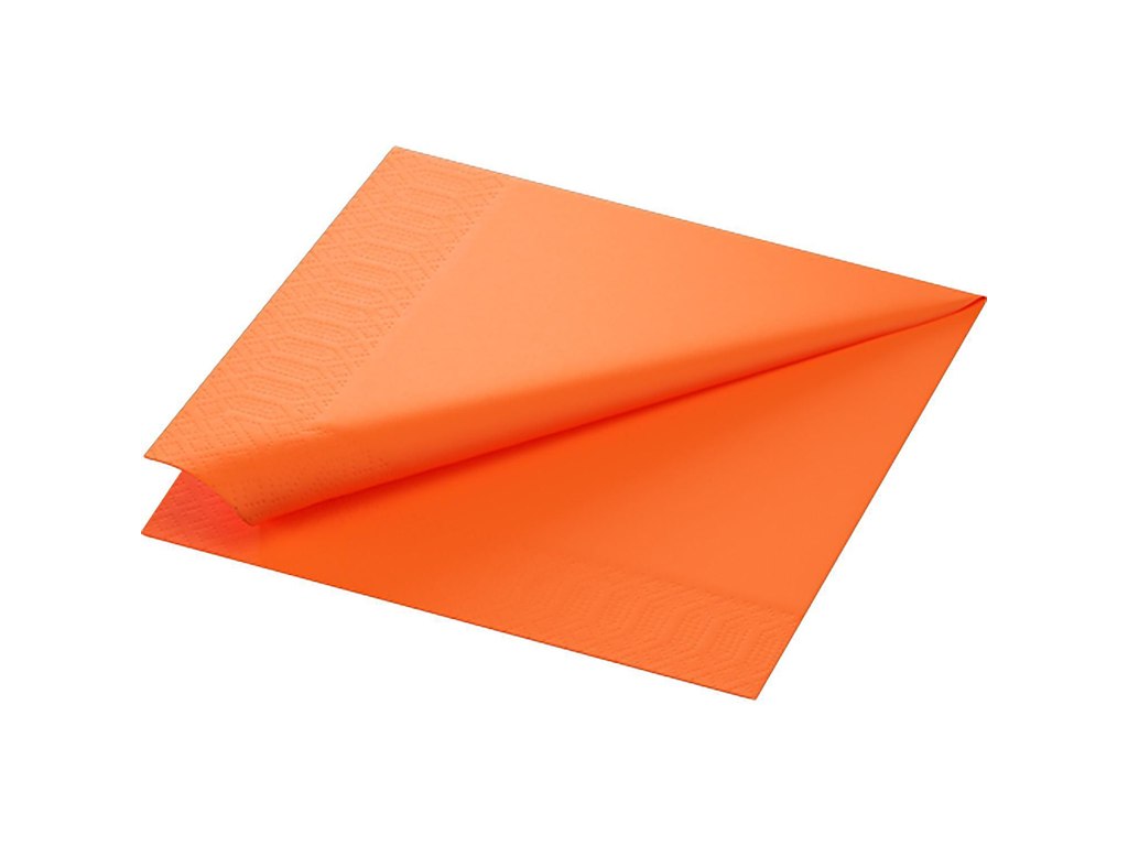 Serviet Duni 40x40cm 3-lag Sun Orange