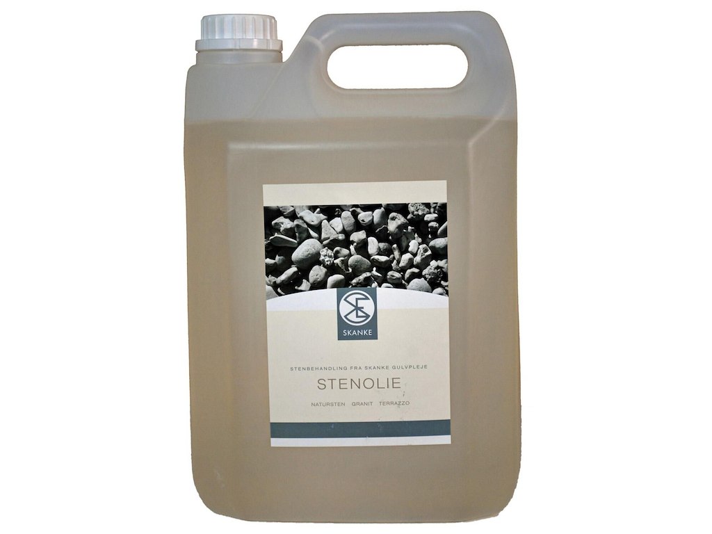 Plejeolie Skan-Ke Stenolie 5ltr til alle typer Sten/Fliser