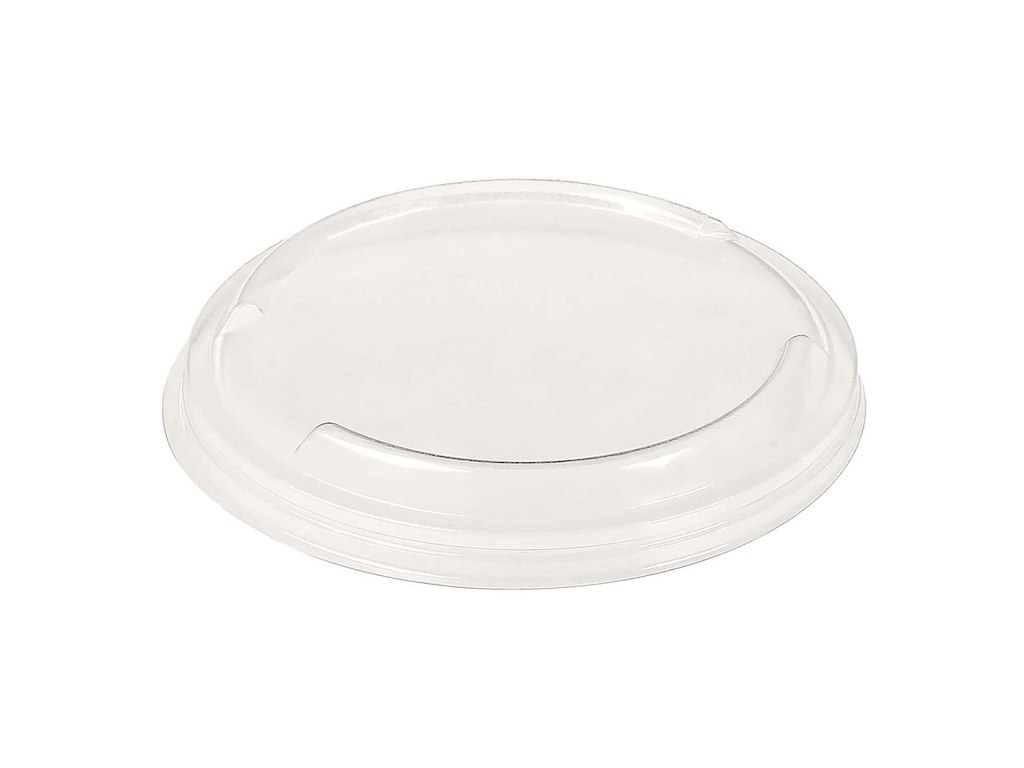 Plastlåg Deli Ø121 mm Rund til Bægre Ø121 PLA Klar