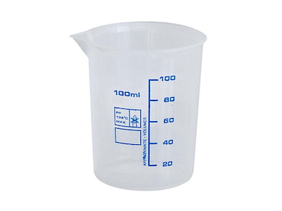 Målebæger Kabi 0,1Ltr klar