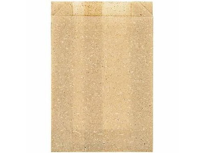Bagerpose BLOOM 120/(2x25)x175mm 40 gr 30% græspapir Ubleget