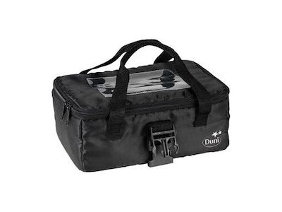 Termotaske 29x20x13 cm 2 portioner Sort