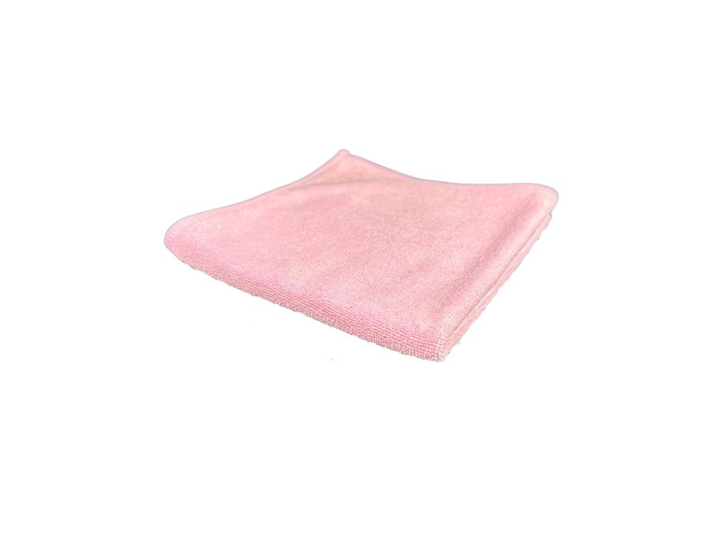 Microfiberklude, Premium Svanemærket, 32x32cm (rosa)