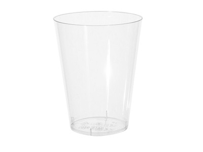Plastglas 20 cl 96 mm PS Klar