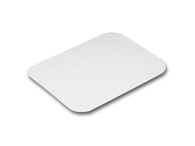 Låg Karton L232xB181xH1mm Hvid med PE Indvendigt til alubakke 1170 ml vnr 109036