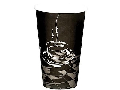 Kaffebæger Pap Ø90xH135mm 40cl 16oz Single Wall Coffeecup