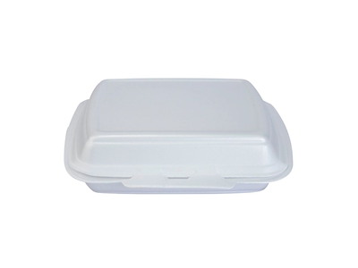 Termobakke 3-rum 247x198x75 mm H?ngslet l?g XPS Hvid HP 4/3 TT