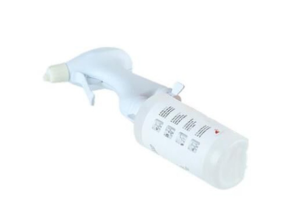 Flaske Tom Bruse 325ml med Hoved/Tryk/Beholder Klar/Hvid til Quick & Easy system