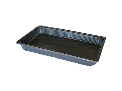 Bakke 1-rum 1/1 GN 530x325x60 mm PP Sort