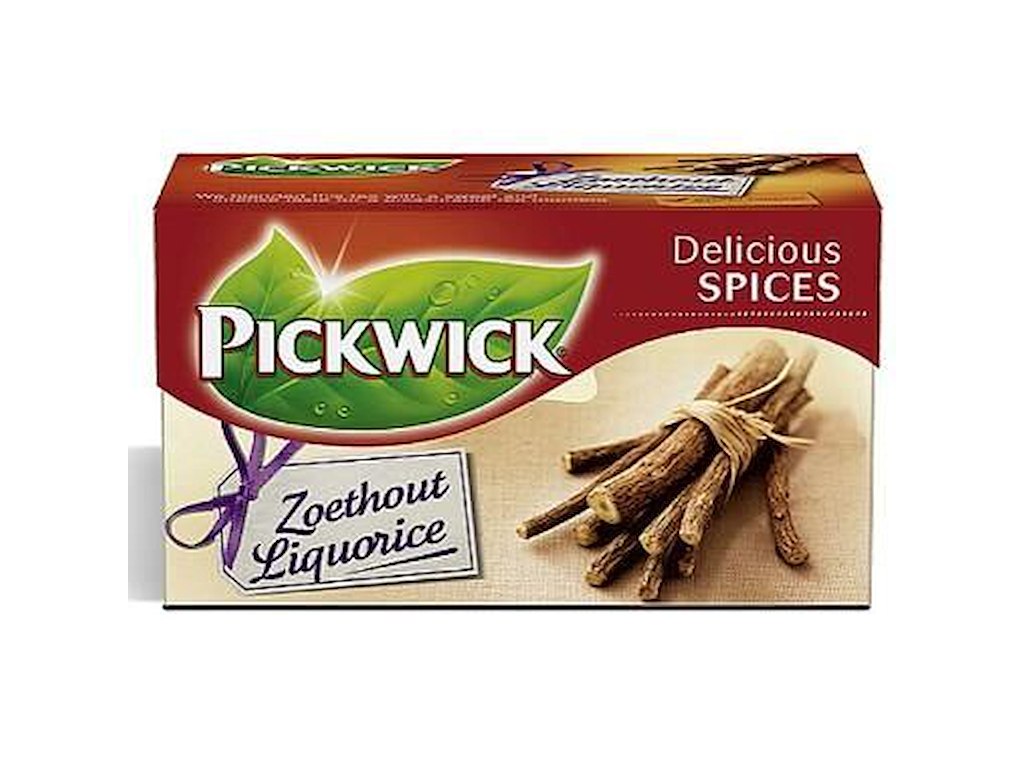 Te Sort Pickwick Lovely Liquorice 20 breve Rainforest Alliance Lakridsrod