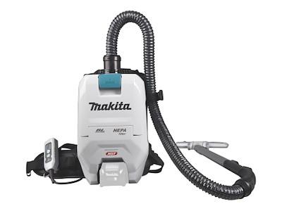 Støvsuger Rygstøvsuger Makita XGT 40V 2ltr 3.9kg med Tilbehør uden Lader/Batteri